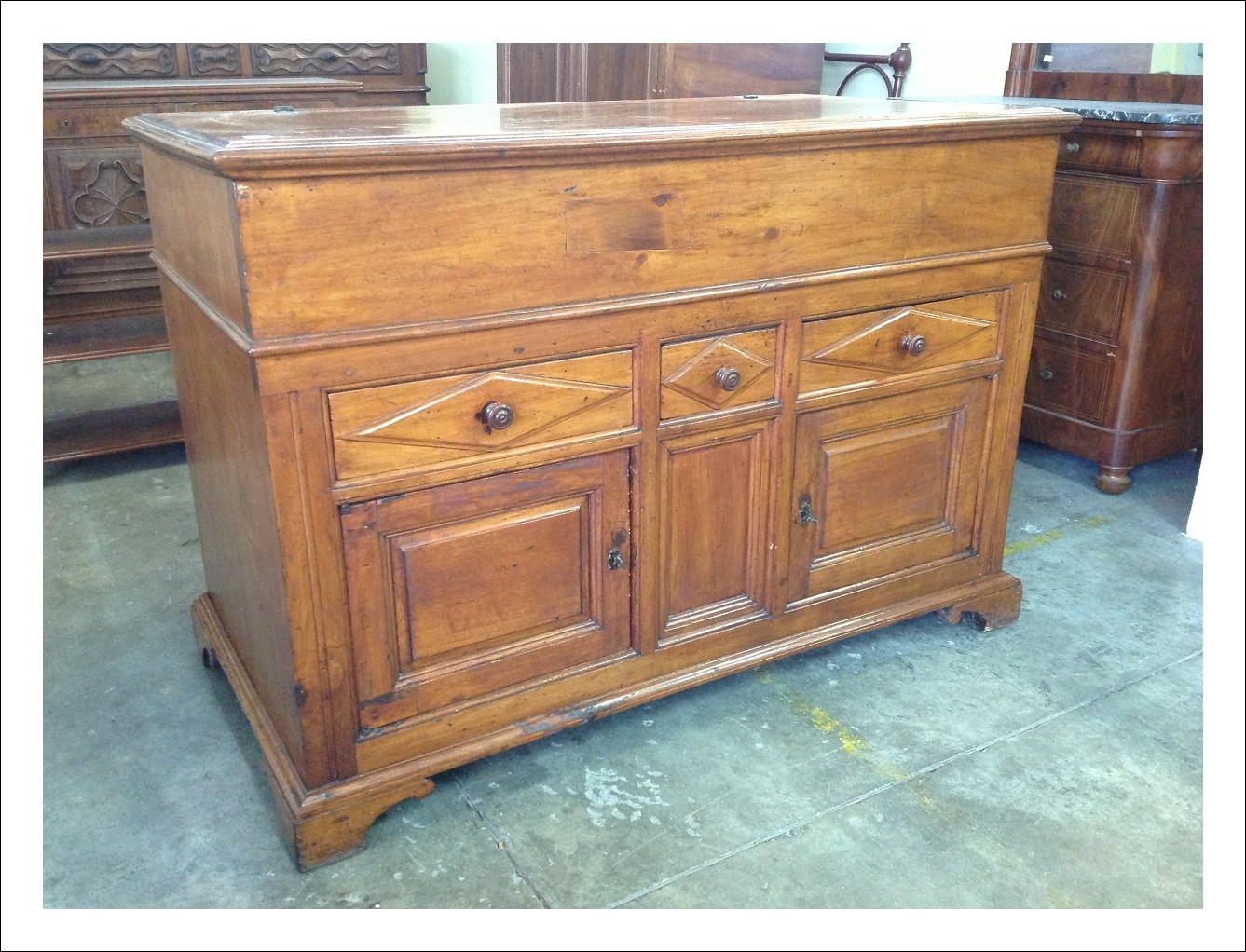 ANTICA CREDENZA / MADIA TOSCANA ’800