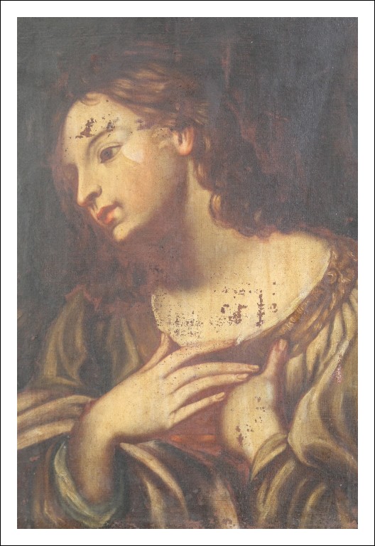 Antico Dipinto Olio su Tela epoca XVII scuola toscana prima tela!!Antiquariato 