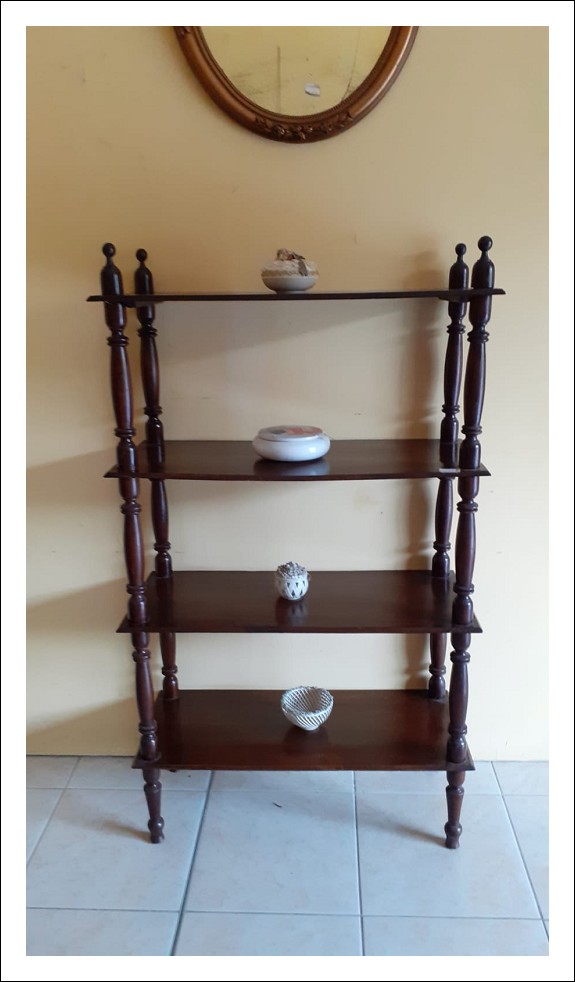 Ateger ,libreria o mobile a scaffali lombardo. 70 l x 30 p x 122 h.